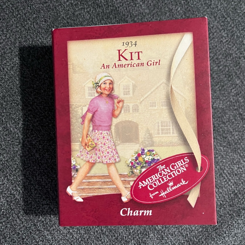 Hallmark American Girl Doll Kit 1934 Charm